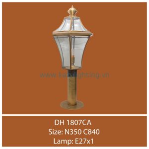 Đèn trụ đồng DH 1807CA Kazu