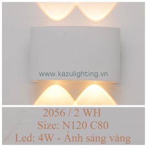 Đèn vách LED 2056/2 WH Kazu