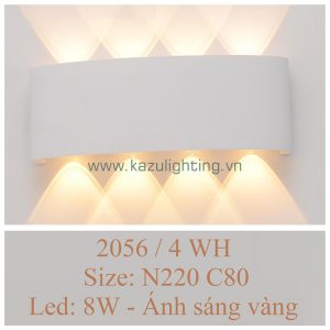 Đèn vách LED 2056/4 WH Kazu