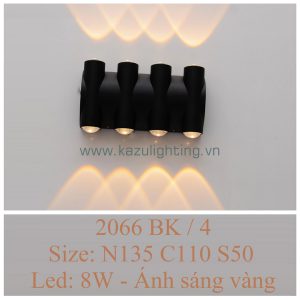 Đèn vách LED 2066BK/4 Kazu