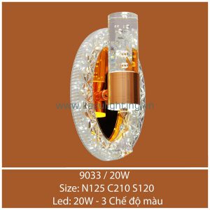 Đèn vách LED 9033/20W Kazu