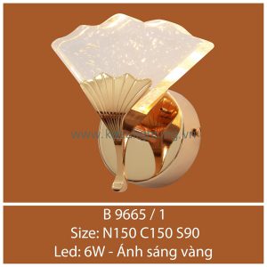 Đèn vách LED B 9665/1 Kazu