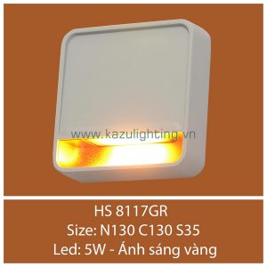 Đèn vách LED HS 8117GR Kazu