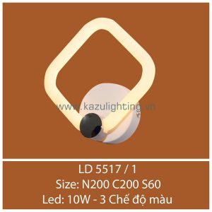 Đèn vách LED LD 5517/1 Kazu