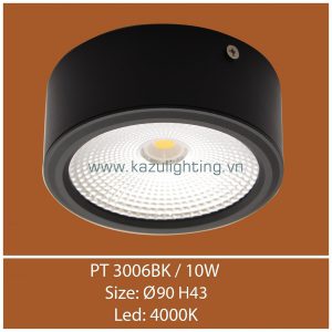 Đèn lon PT 3006BK/10W Kazu