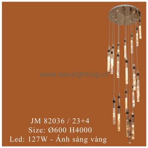 Đèn thả JM 82036/23+4 Kazu