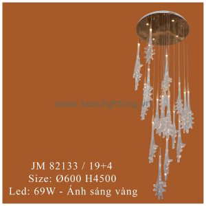 Đèn thả JM 82133/19+4 Kazu