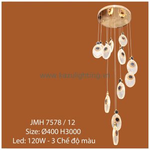 Đèn thả JMH 7578/12 Kazu