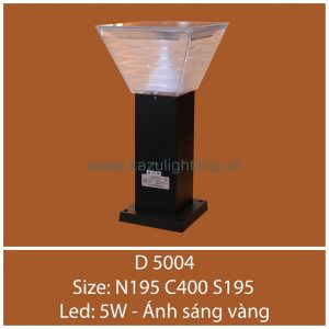 Đèn trụ NLMT - năng lượng mặt trời D 5004 Kazu